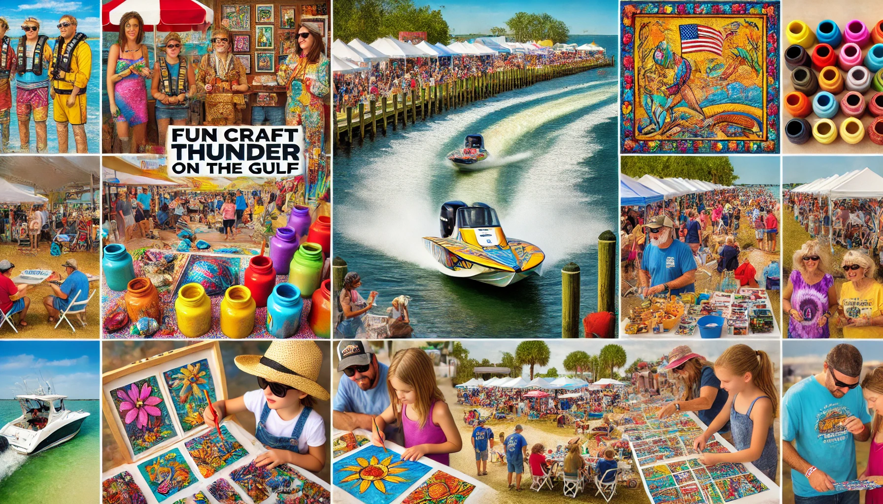 Fun Craft Thunderonthegulf: Art, Craft & Powerboat Races on the Gulf Coast